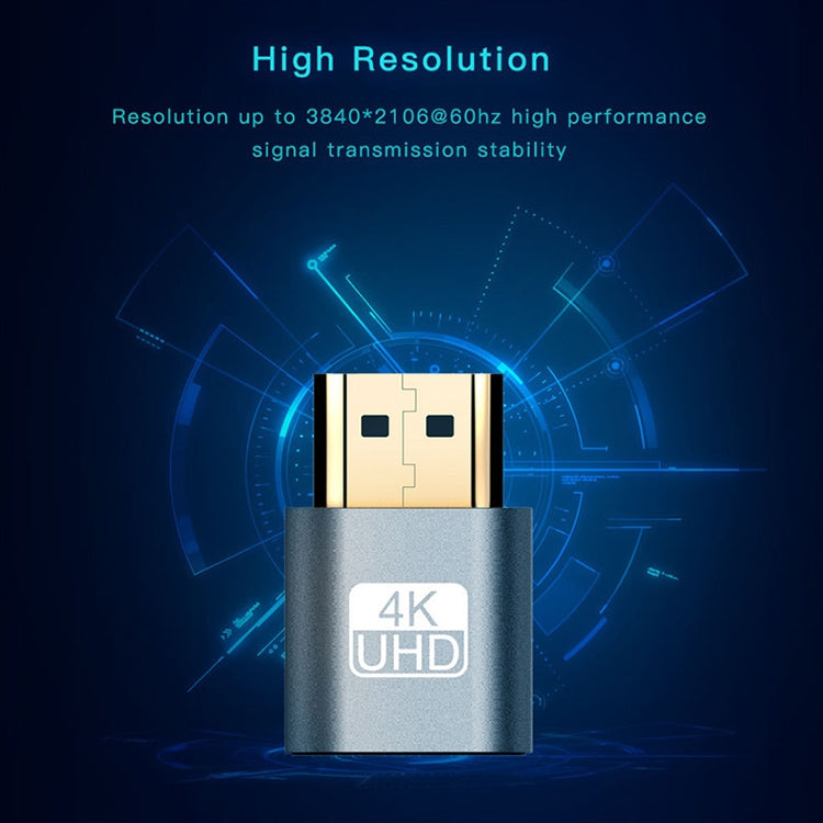 VGA Virtual Display Adapter HDMI 1.4 DDC EDID Dummy Plug Headless Display Emulator, Gold, Red, Silver, Pink, Grey