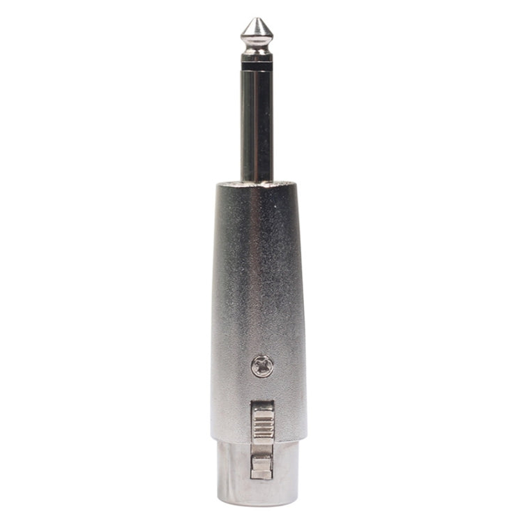 5 PCS LZ1167G 6.35mm Single Track Male Head to XRL Female Audio Adapter Plug (Black), LZ1167, LZ1167G