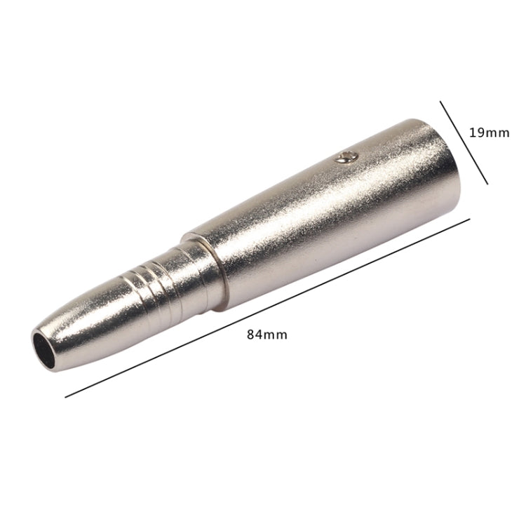 10 PCS LZ1164-1 6.35mm XRL Female to Male Audio Adapter