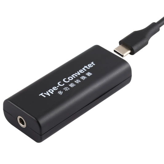 DC 4.0 x 1.7mm Power Jack Female to USB-C / Type-C Female Power Connector Adapter with 15cm USB-C / Type C Cable, 4.0x1.7mm