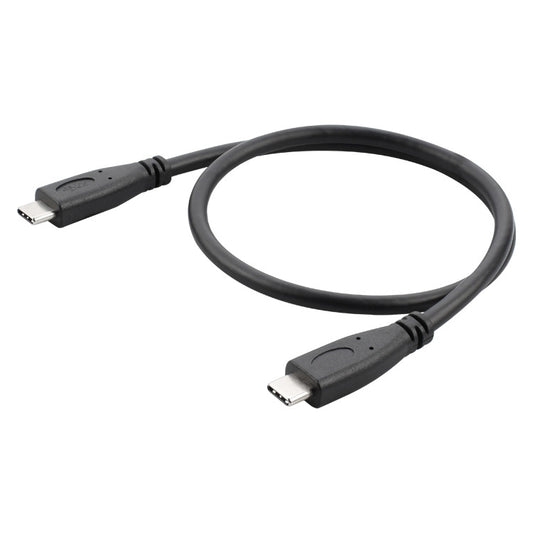 USB 3.1 Type-C / USB-C to Type-C / USB-C Gen2 Connection Cable, Length: 50cm, Length: 50cm