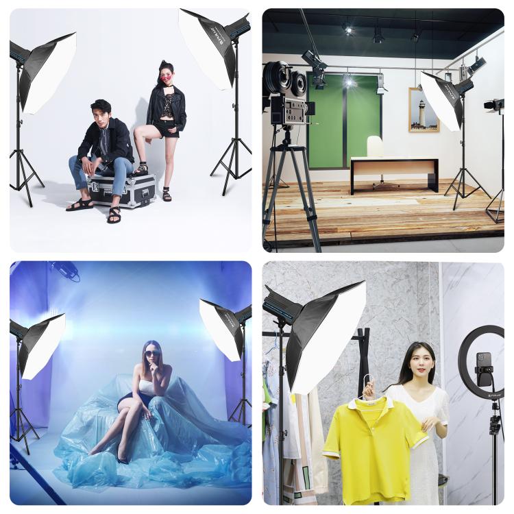 PULUZ 120W Photo Studio Strobe Flash Light Kit with Softbox Reflector & Tripod, 120W 2700K-6500K Light Kit US Plug, 120W 2700K-6500K Light Kit UK Plug, 120W 2700K-6500KK Light Kit EU Plug