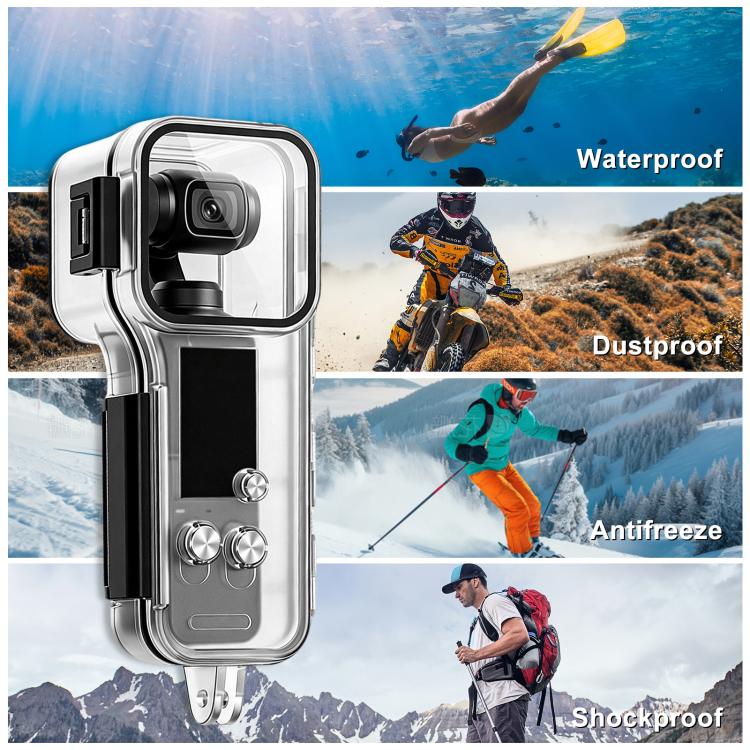 For DJI Osmo Pocket 4 Gimbal Camera 50m Diving Waterproof Case, For DJI Osmo Pocket 4