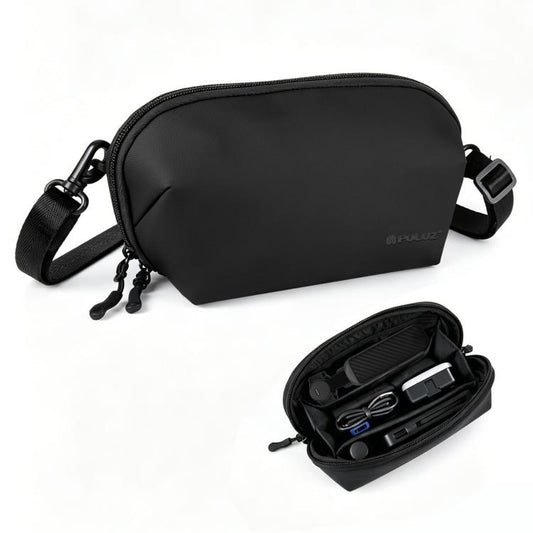 For DJI Osmo Pocket 4 / 3 PULUZ Multifunctional Carrying Storage Handbag Data Camera Digital Bag with Shoulder Strap, Camera Digital Bag