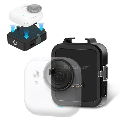 For Insta360 GO Ultra PULUZ Data Transmission Base Multifunctional Charging Base, Charging Base