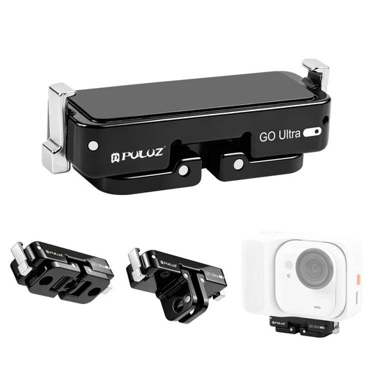 For Insta360 GO Ultra PULUZ Magnetic Metal Quick Release Base Mount, For Insta360 GO Ultra Zinc Alloy