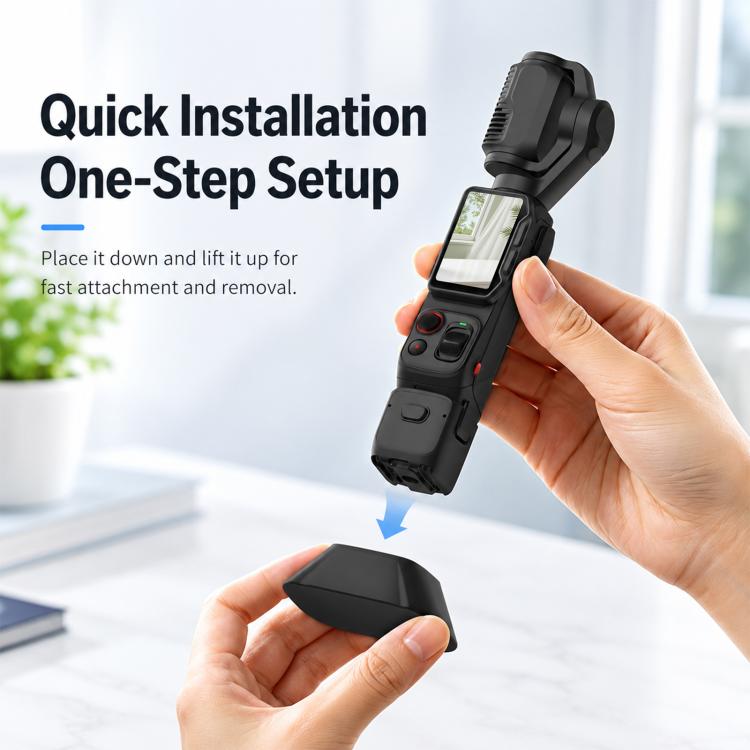 For Insta360 Luna Ultra PULUZ Silicone Dock Desktop Adhesive Base Bracket, For Insta360 Luna Ultra / Pro