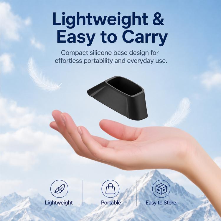 For Insta360 Luna Ultra PULUZ Silicone Dock Desktop Adhesive Base Bracket, For Insta360 Luna Ultra / Pro