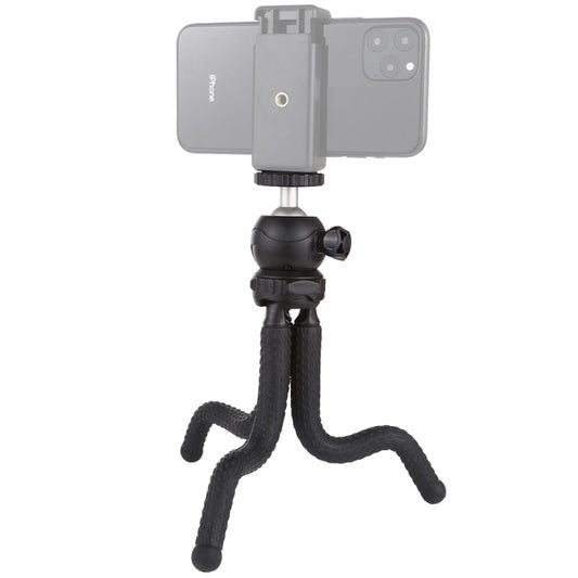 PULUZ Mini Octopus Flexible Tripod Holder with Ball Head for SLR Cameras, GoPro, Cellphone, Size: 25cmx4.5cm, 25cm Tripod