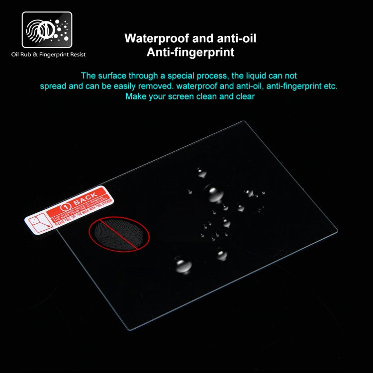 PULUZ 2.5D 9H Tempered Glass Film for Olympus EM10 / II / III / OM-D / EM-1/ II / III / E-P5 / E-PL7 / E-PL8 / 8 / 9 EM5 II / PEN-F / EM1X, Nikon 1V3, Panasonic GF6 / G99 / GX7III GX8 / GH3, Fujifilm X-H1, For Olympus EM10 / EM10-2