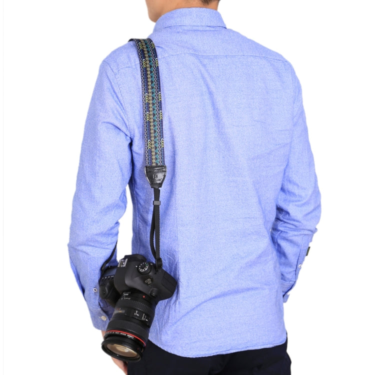 PULUZ Retro Ethnic Style Multi-color Series Shoulder Neck Strap Camera Strap for SLR / DSLR Cameras, Ethnic 7, Ethnic 8