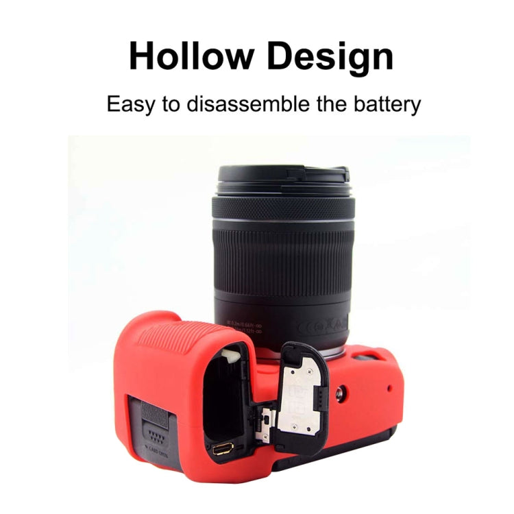 PULUZ Soft Silicone Protective Case for Canon EOS R5, For Canon EOS R5