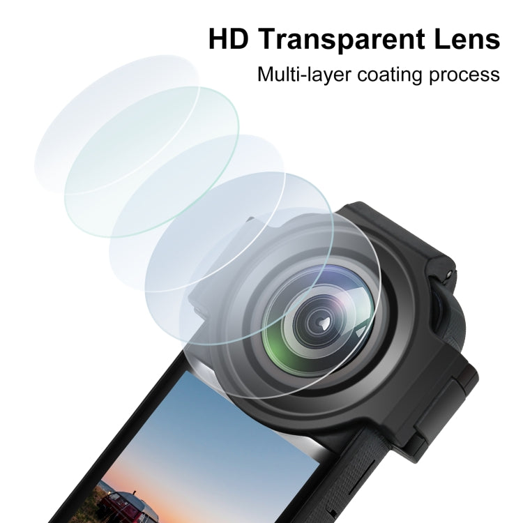 For Insta360 X3 PULUZ Upgrade Optical Glass Lens Guard Protective Cover, Upgrade Lens Guard