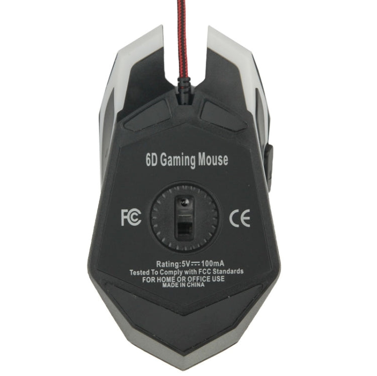 USB 6D Wired Optical Magic Gaming Mouse for Computer PC Laptop, USB 6D