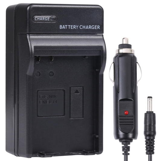 Digital Camera Battery Car Charger for Nikon ENEL14, ENEL14