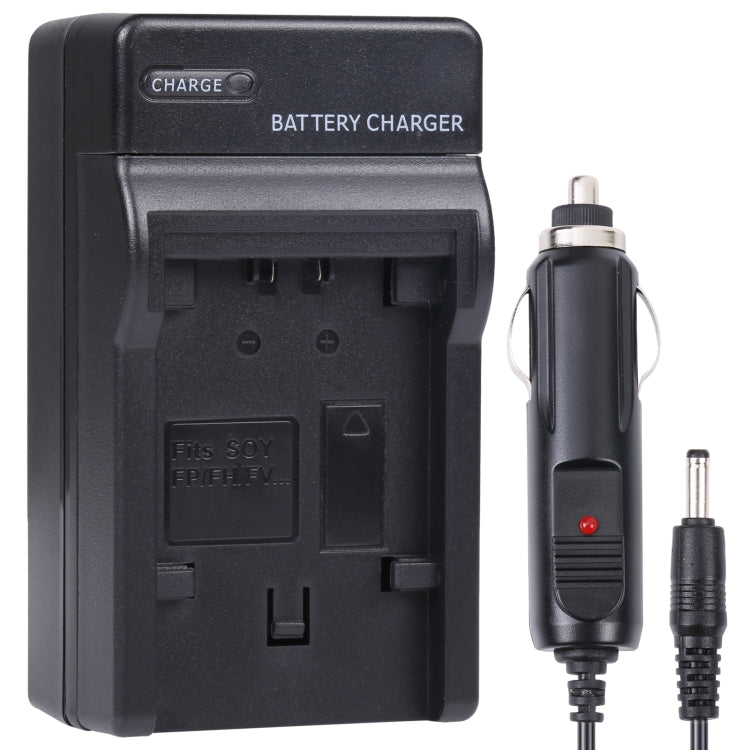 Digital Camera Battery Car Charger for Sony NP-FV100, NP-FV100