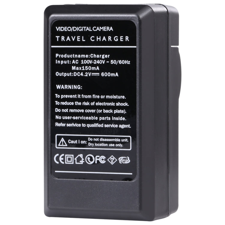 Digital Camera Battery Smart Charger with Power Plug & Car Charger Travelling Set for Gopro HD HERO3, HERO3