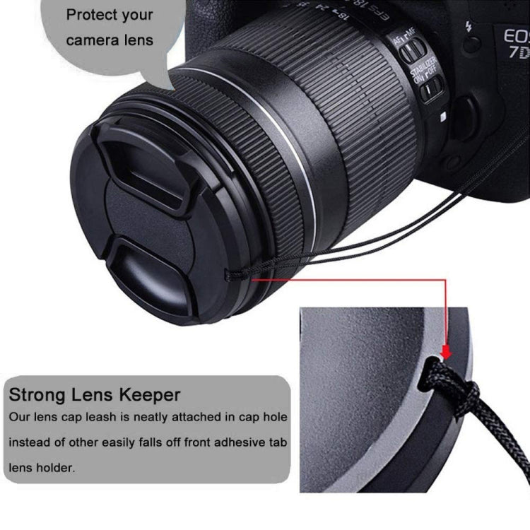 77mm Center Pinch Camera Lens Cap, 77mm