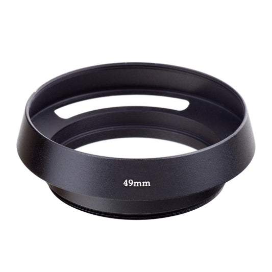 49mm Metal Vented Lens Hood for Leica, 49mm