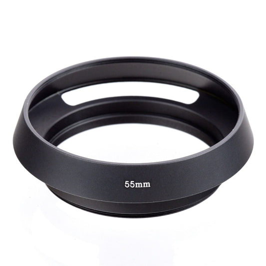 Metal Vented Lens Hood for All Leica Lens with 55mm Filter Thread, 55mm