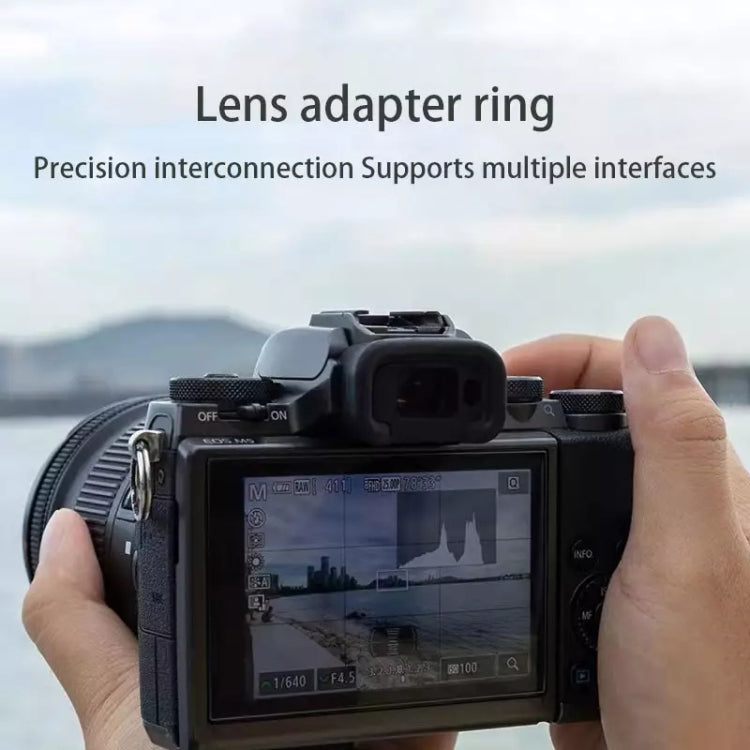 MD-M4/3 Lens Mount Stepping Ring, For Olympus M4/3