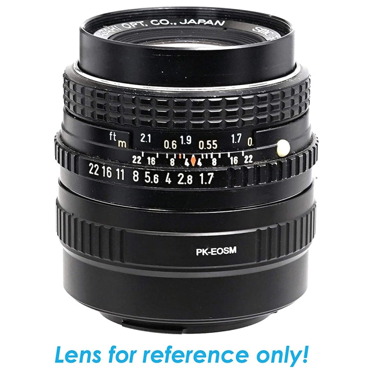 PK-EOS M Lens Mount Stepping Ring, For Canon EOS