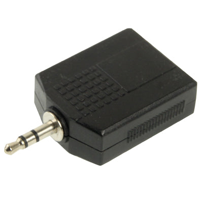 3.5mm Male to 2 Female 6.35mm Audio Adapter, 3.5mm Male to Dual 6.35mm Female