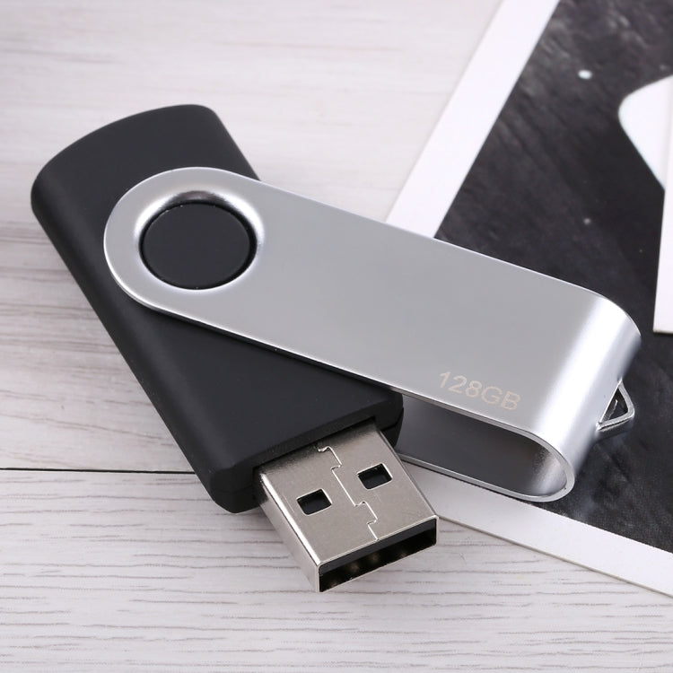 128GB Twister USB 2.0 Flash Disk(Black), 128GB/Black