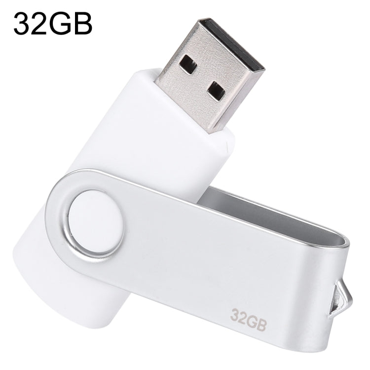 32GB Twister USB 2.0 Flash Disk(White), 32GB/White