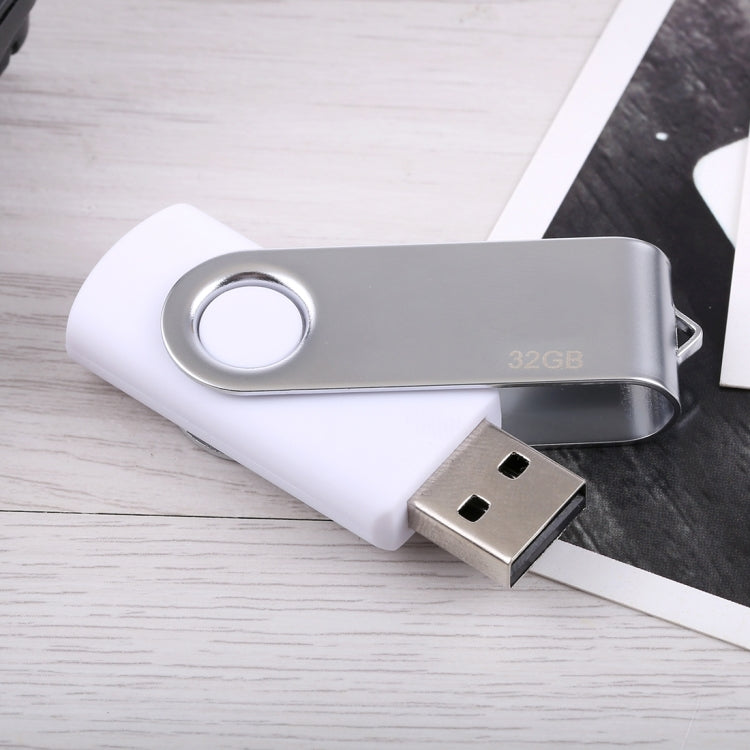 32GB Twister USB 2.0 Flash Disk(White), 32GB/White