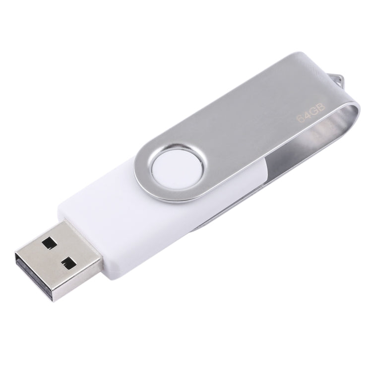 64GB Twister USB 2.0 Flash Disk(White), 64GB/White