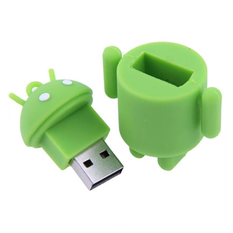 16GB Android Robot Style USB Flash Disk (Green), 16GB