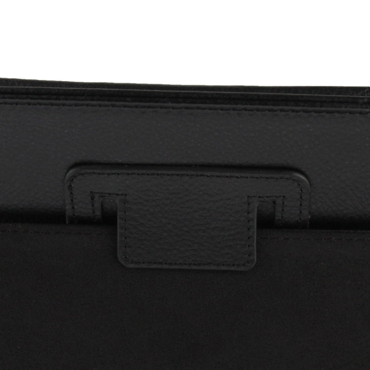 Litchi Texture Flip Leather Case with Holder & Sleep / Wake-up Function for iPad Air
