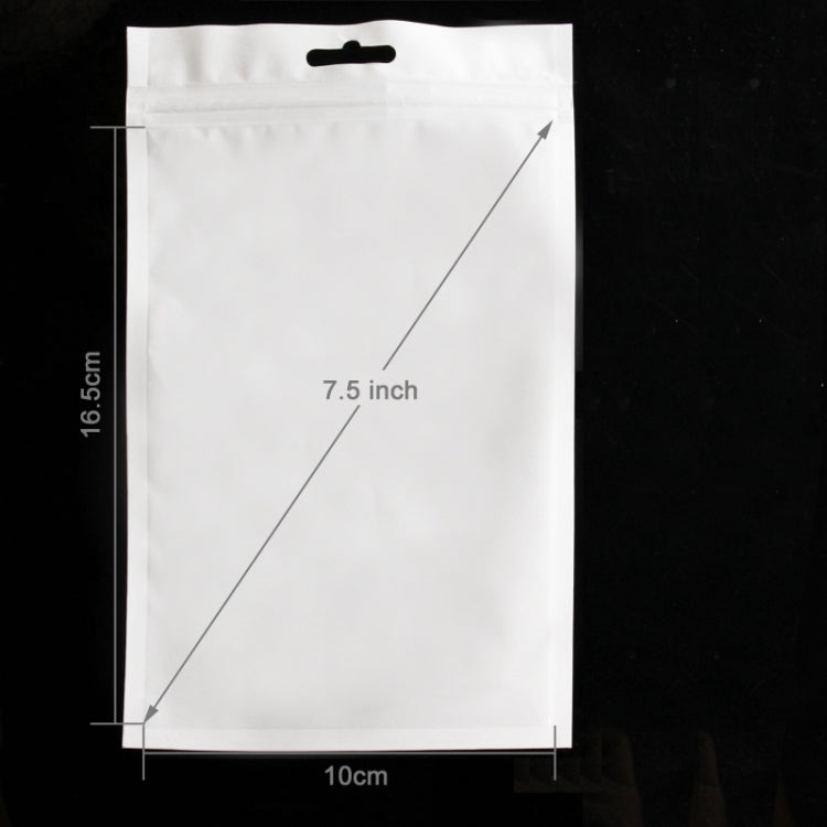 500 PCS Ziplock Bags, Resealable Bag for Leather Case of iPhone 6 & 6 Plus, iPhone 5 & 5S, Size: 19.9cm x 12cm; Inner Size: 16.5cm x 10cm, 19.9cm x 12cm
