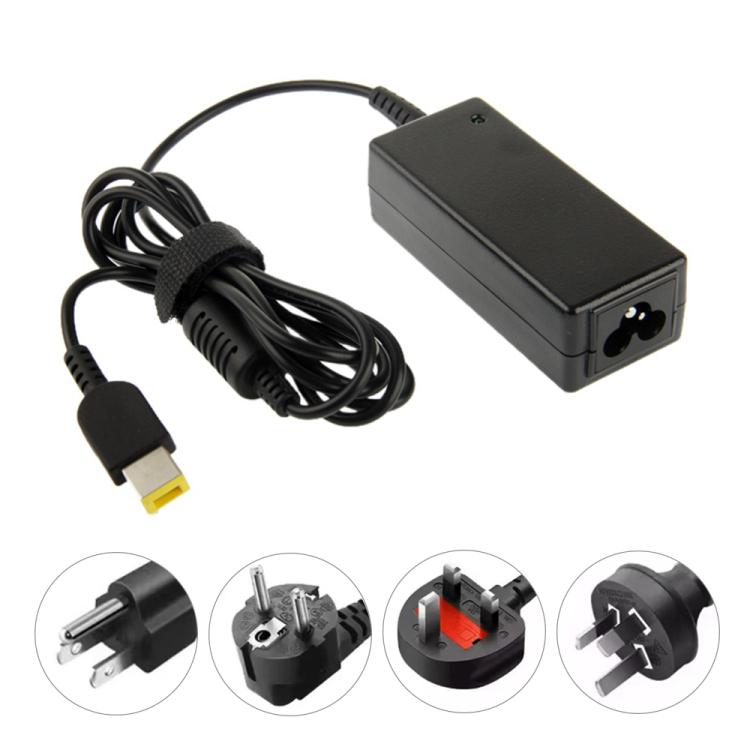 90W 20V 4.5A AC Adapter with Big Square USB For Lenovo Thinkpad / ThinkBook / Xiaoxin, 20V 4.5A 90W Square