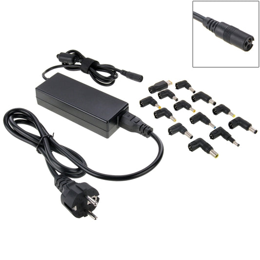 AU-90W+13 TIPS 90W 15V 6A Universal AC Power Adapter Charger with 13 Tips Connectors for Laptop Notebook, EU Plug, AU-90W
