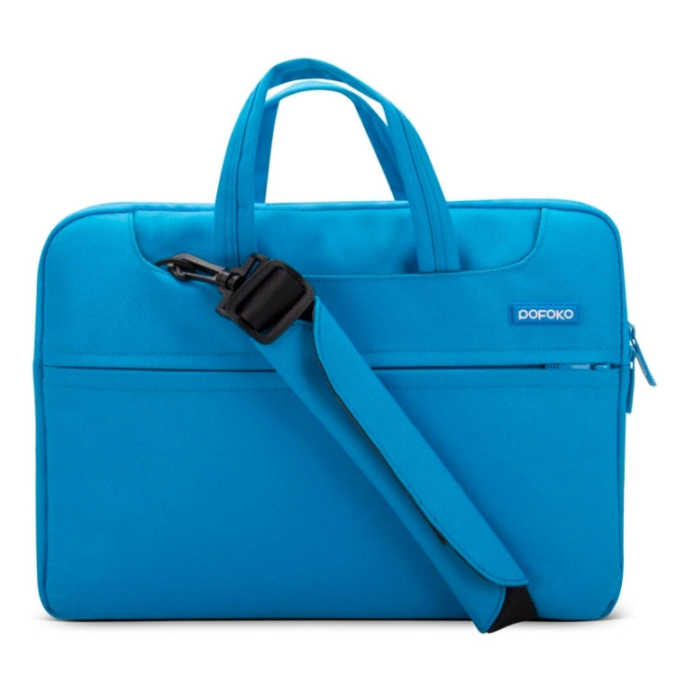 POFOKO 12 inch Portable Single Shoulder Laptop Bag for Laptop, 12 inch Magenta, 12 inch Blue