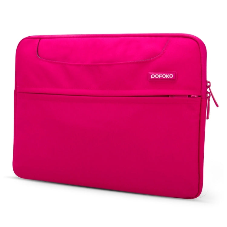 POFOKO 12 inch Portable Single Shoulder Laptop Bag for Laptop, 12 inch Magenta, 12 inch Blue