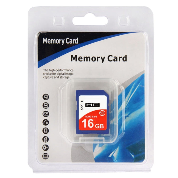 16GB High Speed Class 10 SDHC Camera Memory Card (100% Real Capacity), 16GB