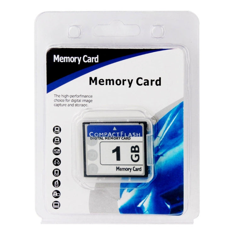 Compact Flash Digital Memory Card (100% Real Capacity), 1GB, 2GB