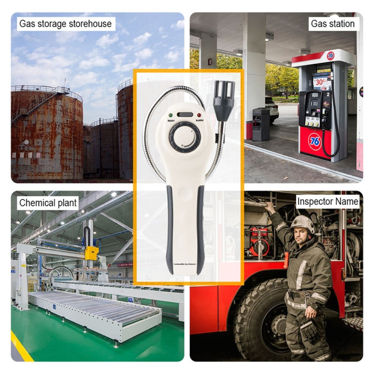 Combustible Gas Detector Alarm, 16 inch Goose Neck (GM8800A), GM8800A