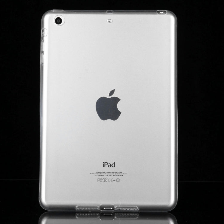 Transparent Scrub Pure Color TPU Case for iPad mini / mini 2 Retina