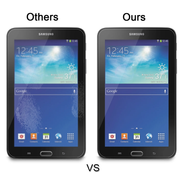 0.4mm 9H+ Surface Hardness 2.5D Explosion-proof Tempered Glass Film for Galaxy Tab 3 Lite T110 / T111 / T113, For T110