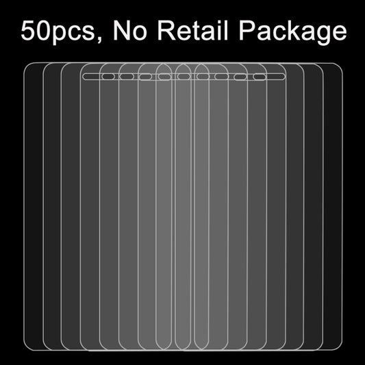50 PCS for Huawei P9 0.26mm 9H Surface Hardness 2.5D Explosion-proof Tempered Glass Film, No Retail Package, 50pcs No Retail Package