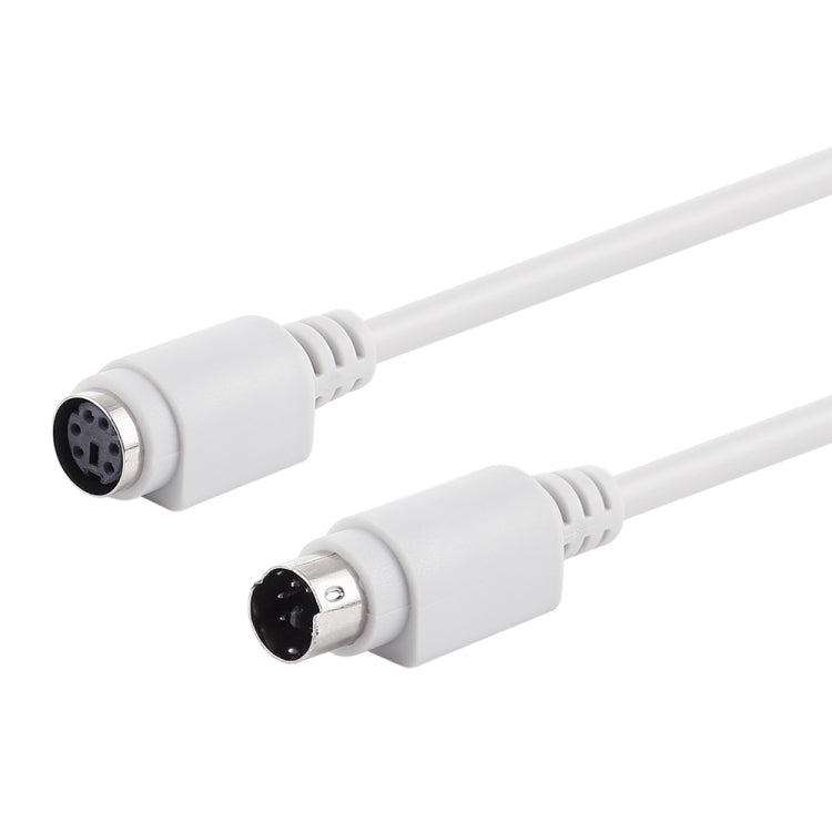 6 Pin PS/2 Keyboard / Mouse Extender Cable (PS/2 male to PS/2 female), Length: 3m, PS/2 Male to PS/2 Female, 1.2m, PS/2 Male to PS/2 Female, 3m