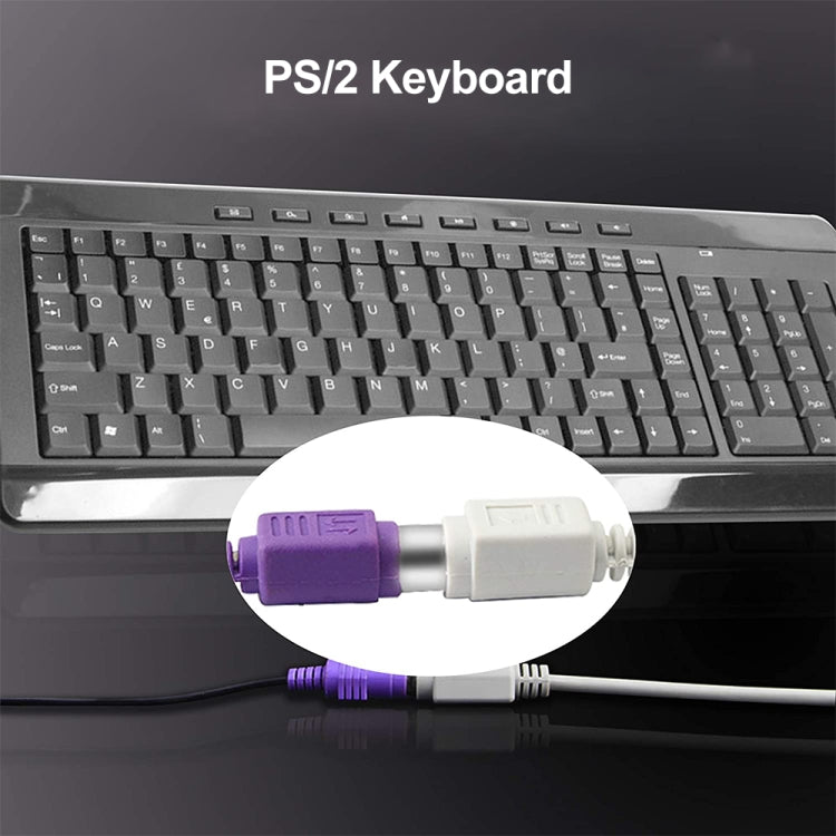 6 Pin PS/2 Keyboard / Mouse Extender Cable (PS/2 male to PS/2 female), Length: 3m, PS/2 Male to PS/2 Female, 1.2m, PS/2 Male to PS/2 Female, 3m