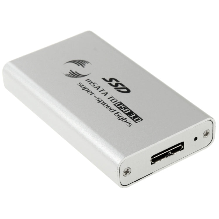 6gb/s mSATA Solid State Disk SSD to USB 3.0 Hard Disk Case