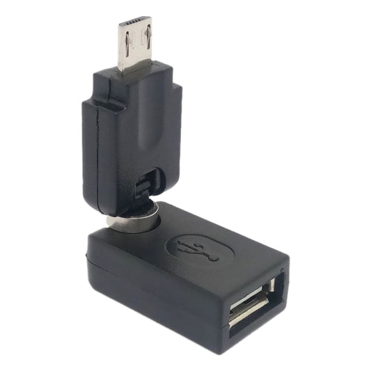 USB 2.0 AM to Mini USB 360 Degree Swivel Adapter, USB 2.0 AM