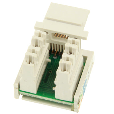 Networking RJ45 Cat5E Jack Module Connector Adapter (Good Quality)