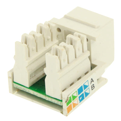 Networking RJ45 Cat5E Jack Module Connector Adapter (Good Quality)